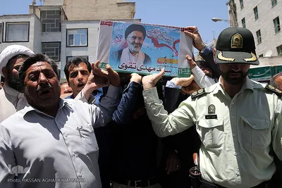 مراسم تشییع پیکر پاک مجاهد جانباز شهید حجت الاسلام سید «مهدی تقوی» از شهدای جنایت تروریستی مجلس 