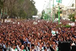 Gema Slogan-Slogan Anti Amerika dan Israel di Perayaan Ghadir Yaman