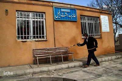 اجرای عملیات غربالگری و ضدعفونی در مناطق عشایرنشین ارسباران