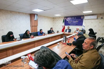 نشست خبری جبرئیل امین