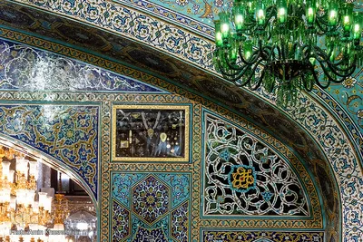 شکوه چشم نواز روضه منوره رضوی
