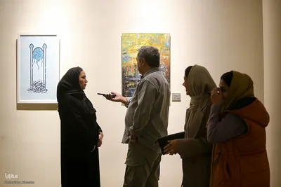 آیین افتتاحیه نمایشگاه هنرهای قرآنی «ضحی»