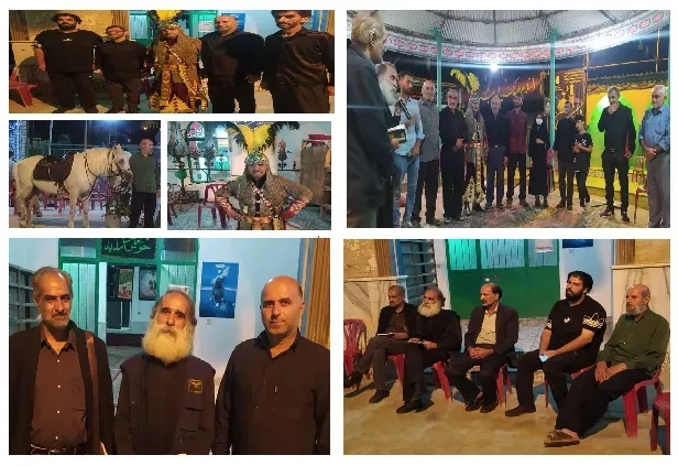 برگزاری سوگواره تعزیه «غریب» در شهرستان نور