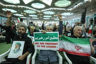 مراسم باشکوه اربعین شهدای اقتدار جنگ تحمیلی ۱۲ روزه