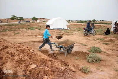 تخلیه روستاهای شهرستان حمیدیه