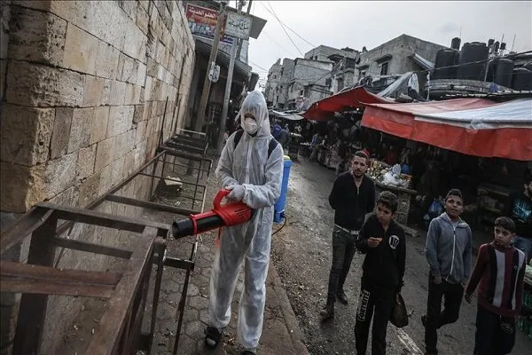 Gazze'de her üç Kovid-19 testinden biri pozitif çıkıyor