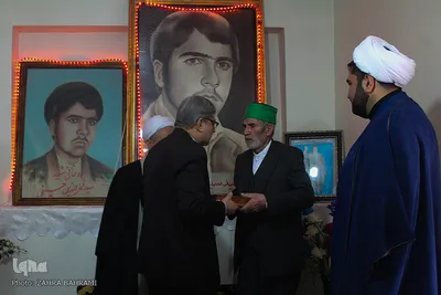 دیدار رئیس سازمان دارالقرآن با خانواده شهید حسینی/عکاس: زهرا بهرامی