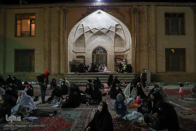 احیای شب بیست و یکم ماه رمضان در امام زاده سید حمزه(ع) تبریز
