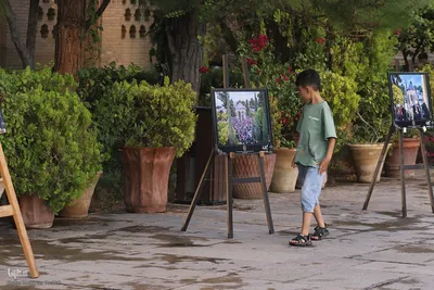 نمایشگاه عکس «زاهد خلوت نشین» در جوار آرامگاه حافظ‎