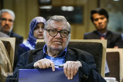 مهدی گلشنی، عضو شورای عالی انقلاب فرهنگی و استاد بازنشسته دانشگاه صنعتی شریف در سومین کنگره بین‌المللی امام علی پژوهی