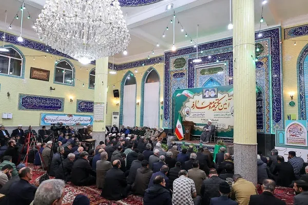 آیین تکریم و معارفه امام جمعه شهر سردرود