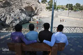 بازگشت آب به چشمه علی