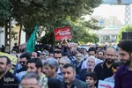 خروش مردم همدان درحمایت از مردم مظلوم فلسطین