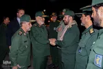 ورود فرمانده کل سپاه پاسداران انقلاب اسلامی به شیراز