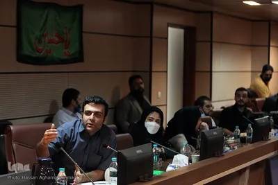 نشست خبری حجت الاسلام والمسلمین مجید باباخانی، رئیس سازمان هیأت و تشکل‌های دینی کشور