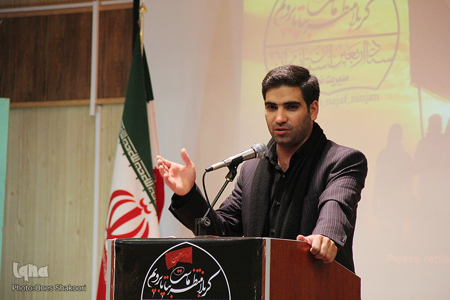 همایش خادمین اربعین استان زنجان‎
