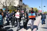 راهپیمایی مردم اصفهان در محکومیت جنایت صهیونیست‌ها در بیمارستان الشفا