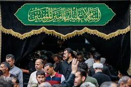 حرم حضرت علی(ع) میعادگاه راهپیمایان اربعین حسینی
