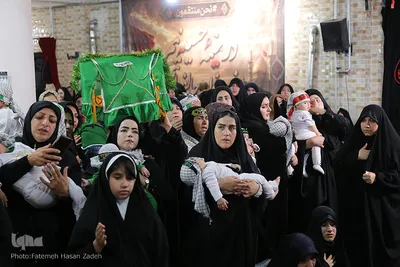 مراسم شیرخوارگان حسینی در یاسوج