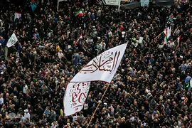 بدرقه رئیس جمهور شهید تا خانه ابدی توسط خراسانی‌ها