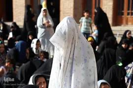 مراسم قرائت دعای پرفیض عرفه در امام زاده سید حمزه (ع) تبریز