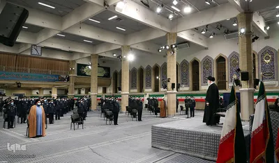 دیدار فرماندهان و کارکنان نیروی هوایی ارتش با رهبر انقلاب