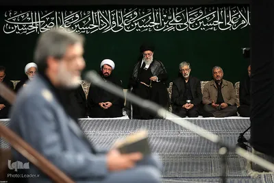 مراسم عزاداری شام غریبان در حسینیه امام خمینی(ره)