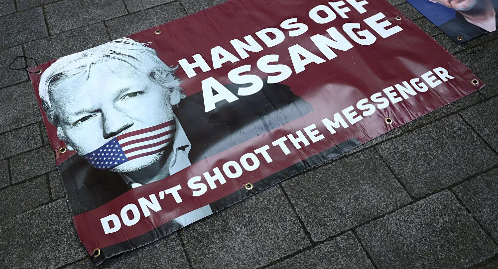 Fin de la libertad de expresión en Occidente: arresto de Assange, creador de WikiLeaks