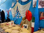اعتکاف دانش‌آموزان دختر در مسجد سیدالشهدا(ع) خمینی‌شهر