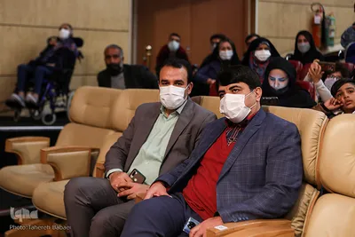 عیسی علیزاده، معاون هماهنگی و امور مجلس جهادانشگاهی مراسم اختتامیه دومین جشنواره همام ویژه هنرمندان توانیاب