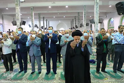 اقامه نماز عید سعید قربان در مصلای بیرجند