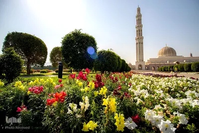 مسجد جامع سلطان قابوس در مسقط، پایتخت کشور عمان