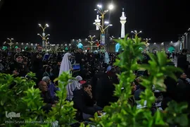 مراسم احیای شب بیست‌ویکم ماه مبارک رمضان در حرم مطهر رضوی