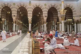 مدینه منوره در ایام حج ۹۸