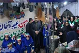 اجتماع شبانه دانش‌آموزان دختر بابلسر به یاد شهدای دانش‌آموز مینابی