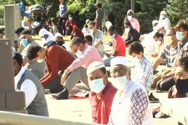 Ohio İslam merkezinde Kurban Bayramı namazı kılındı