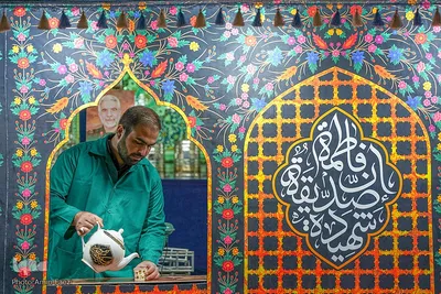 موکب «شهدای حرم» در حرم شاهچراغ(ع)