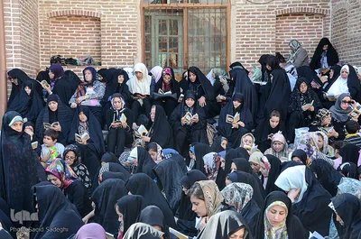 مراسم دعای پرفیض عرفه در آستان مقدس سید حمزه(ع) تبریز