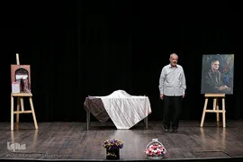 احمد مسجد جامعی در رونمایی «محمدامین» در ایوان شمس
