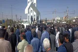 تشییع پیکر پاک دو تن از شهدای سپاه سلمان در زاهدان