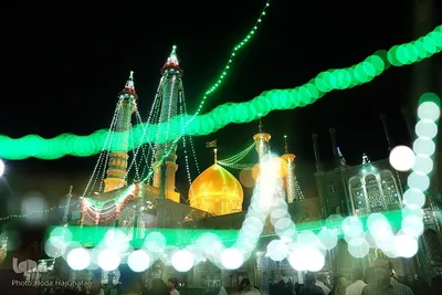 جشن میلاد امام رضا(ع) در آستان بانوی کرامت