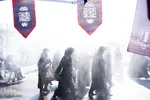 پیاده‌روی مردم نصف جهان به عشق ارباب دو جهان
