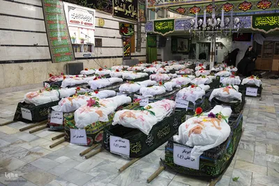 تشییع نمادین شهدای کربلا توسط زنان بنی اسد در قزوین