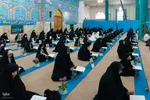 مراسم جزءخوانی قرآن در امامزاده نرمی دولت‌آباد