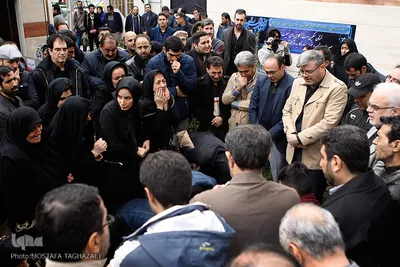 مراسم تشییع پیکر مرحوم «علیرضا تلیانی» خبرنگار ایسنا