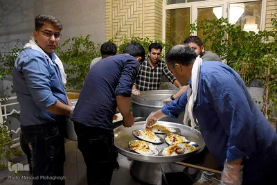 افطاری ساده در سمنان