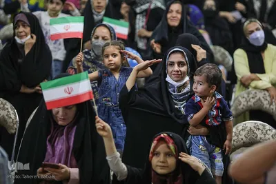 گردهمایی دختران تهران در روز ولادت حضرت معصومه سلام الله