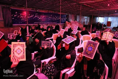 شب قدر در آسایشگاه معلولین شهید بهشتی مشهد