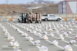 توزیع 1000 بسته معیشتی در اهر