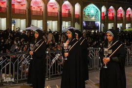 حسینیه ایران؛ شام غریبان در در حرم شاهچراغ (ع)